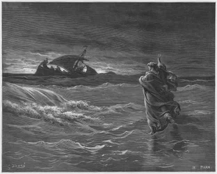 Jesus Walking on the Sea